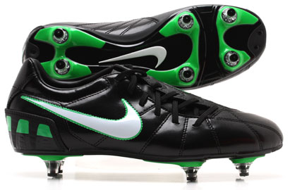 Nike Total 90 Shoot III SG Football Boots Black/Green