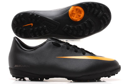 Mercurial Victory TF Football Trainers Black/Circuit Orange