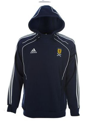 2010-11 Scotland Adidas Hooded Top (Navy)