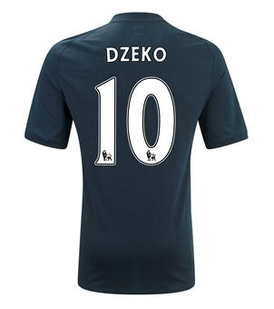 2010-11 Manchester City Umbro Away Shirt (Dzeko 10)