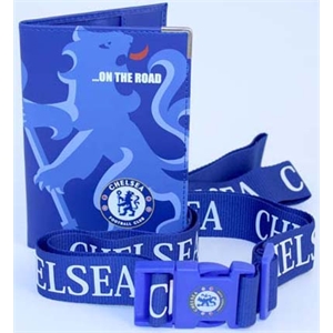 Chelsea FC Passport Holder And Luggage Strap