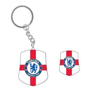 Chelsea FC Keyring And Badge Special Set