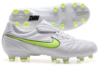 Tiempo Legend FG Football Boots White-Volt