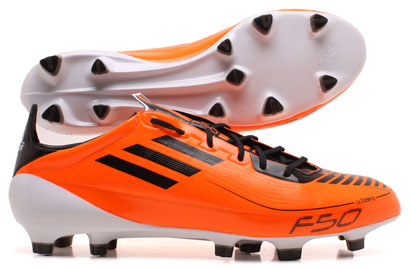 F50 adizero TRX FG Football Boots Warning -White-Black
