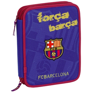 Barcelona FC Big Double Filled Pencil Case 55PC