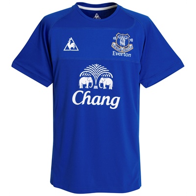 2010-11 Everton Home Football Shirt