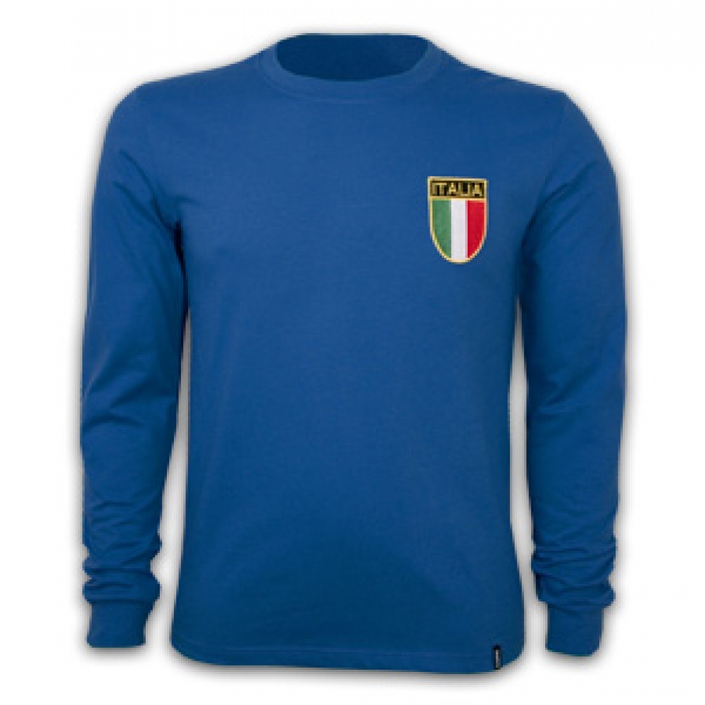Italy 1970's Long Sleeve Retro Shirt 100% cotton