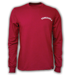 Venezuela 1970 Long Sleeve Retro Shirt 100% cotton