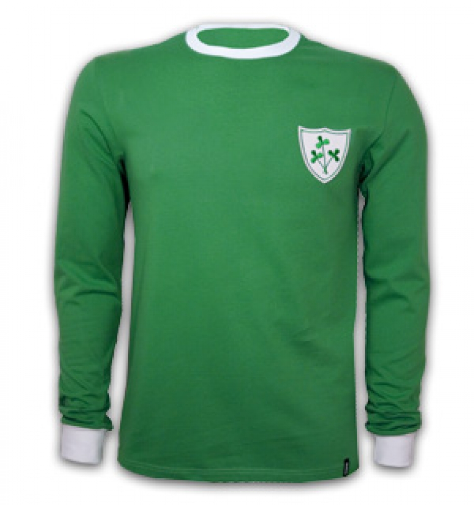 Ireland 1960's Long Sleeve Retro Shirt 100% cotton