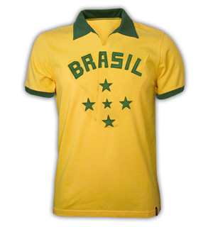 Brazil 1960's Short Sleeve Retro Shirt 100% cotton