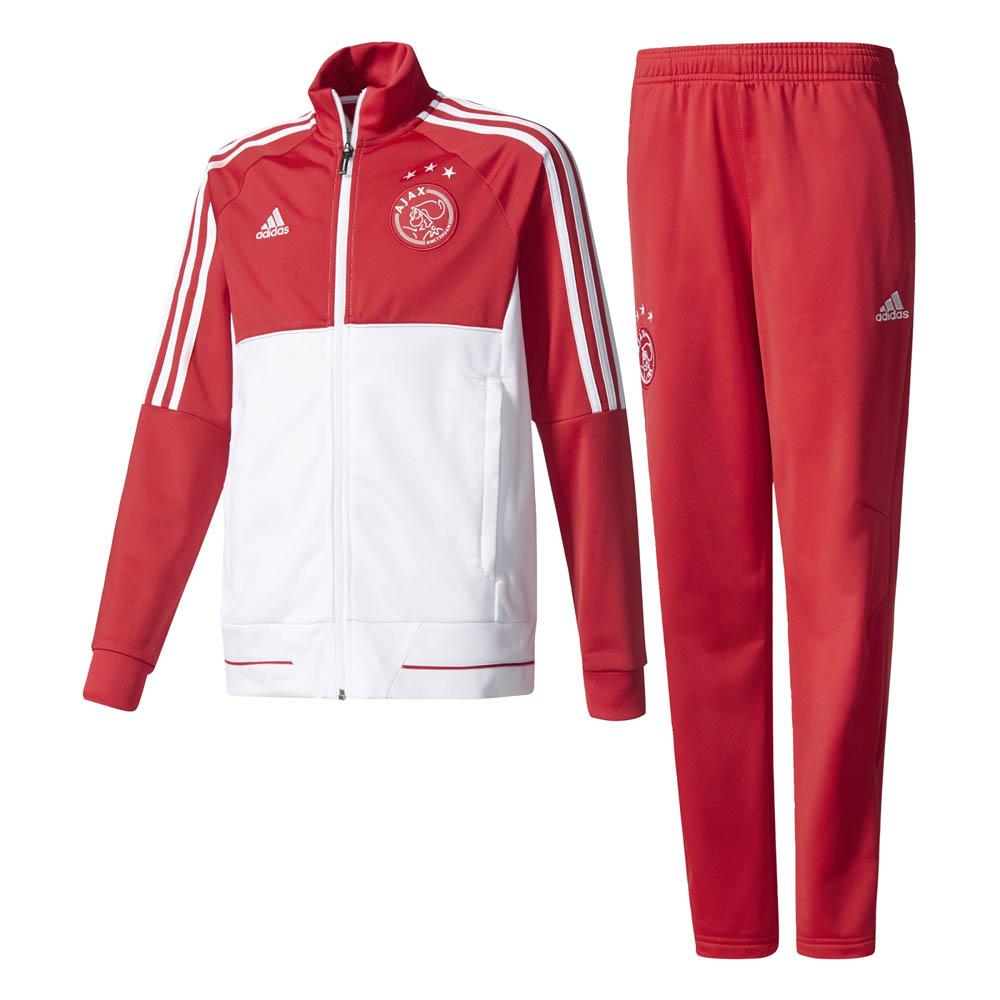 red adidas trackies