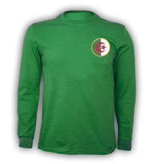 Algeria 1970's Long Sleeve Retro Shirt 100% cotton