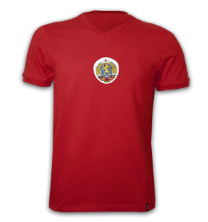 Bulgaria WC 1974 Short Sleeve Retro Shirt 100% cotton