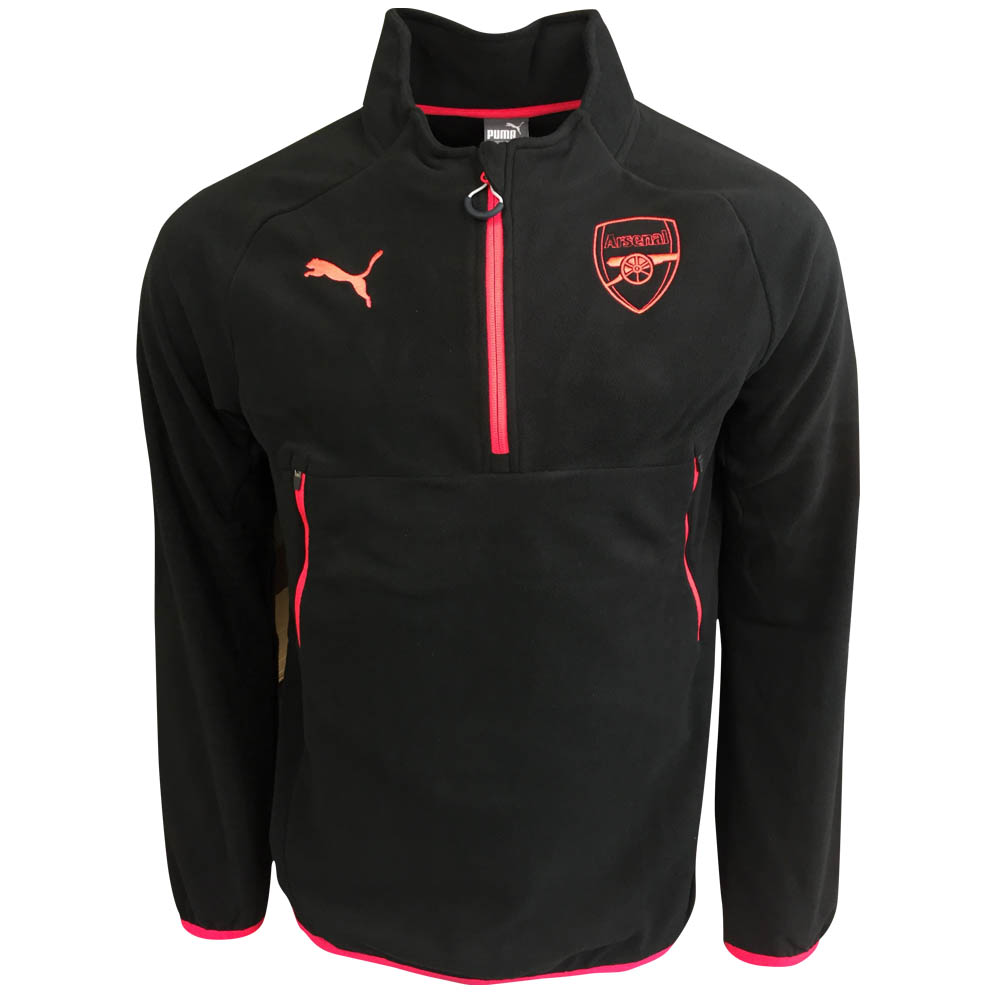 black and pink arsenal top