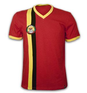 Mozambique 1980's Short Sleeve Retro Shirt 100% cotton