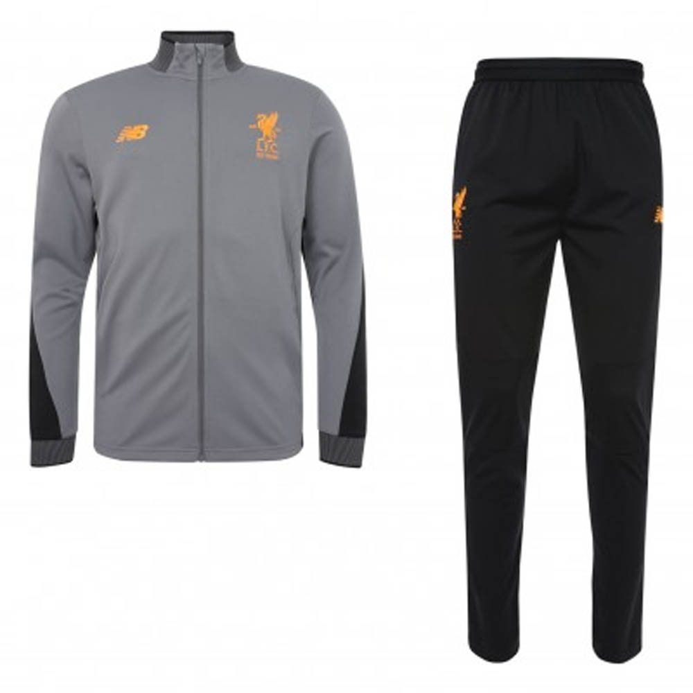 liverpool tracksuit grey