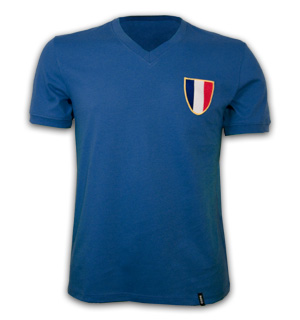 France 1968 Olympics Short Sleeve Retro Shirt 100 cotton