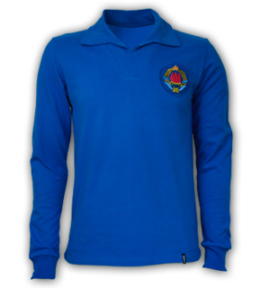 Yugoslavia 1960's Long Sleeve Retro Shirt 100% cotton