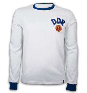 DDR Away 1970's Long Sleeve Retro Shirt 100% cotton