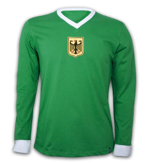 Germany Away 1970's Long Sleeve Retro Shirt 100% cotton