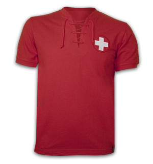Switzerland WC 1954 Short Sleeve Retro Shirt 100% cotton