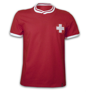 Switzerland 1970's Short Sleeve Retro Shirt 100% cotton