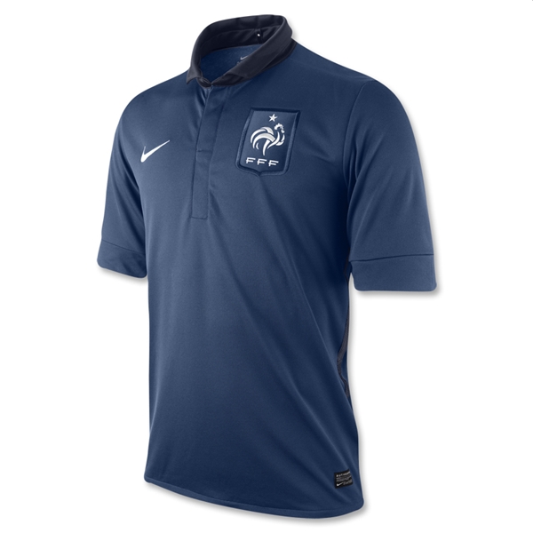 2011-12 France Nike Home Football Shirt