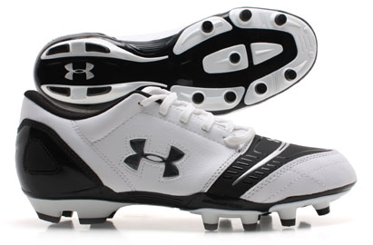 Under Armour Dominate Challenge FG Football Boots White/Black