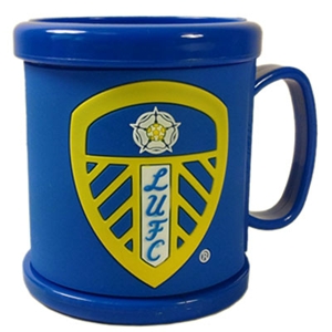Leeds United FC Crested Plastic Mug