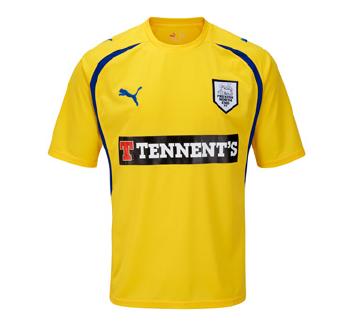 2010-11 Preston North End Away Shirt