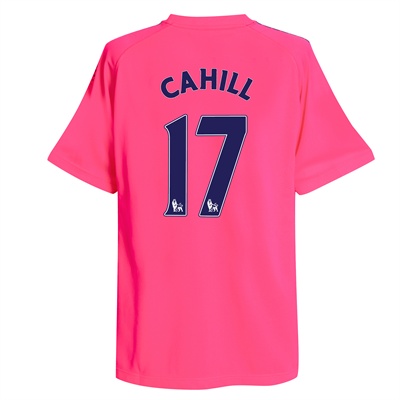 2010-11 Everton Away Shirt (Cahill 17)