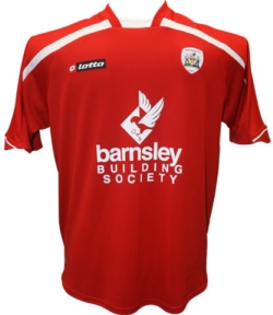 2010-11 Barnsley Lotto Home Football Shirt