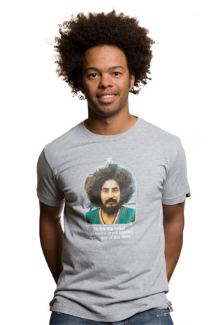 Hairday T-Shirt //  Grey Mꬩe 100% cotton