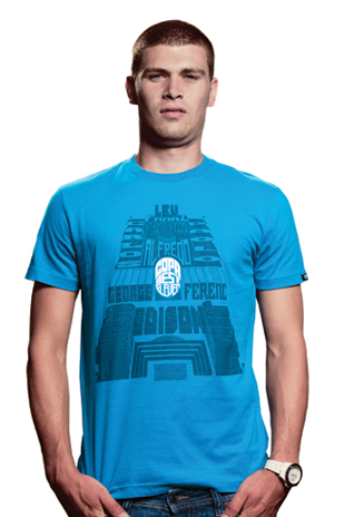 Best Eleven T-Shirt -- Aqua Blue 100% cotton