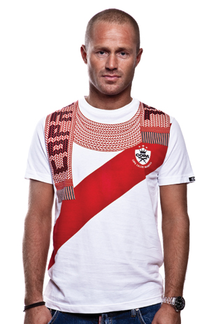 Scarf T-Shirt -- White 100% cotton