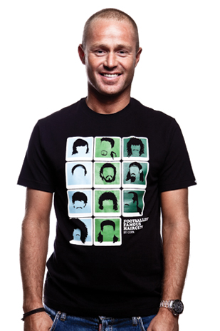 Famous Haircuts T-Shirt // Black 100% cotton