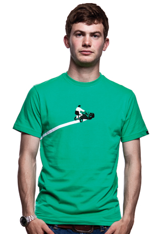 Groundsman T-Shirt // Green 100% cotton