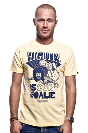 Higuita T-Shirt // Yellow 100% cotton