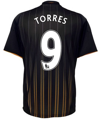 2010-11 Chelsea Away Shirt (Torres 9); £54.99. Sale: £49.49; Quick buy 2010-11 Chelsea Away Shirt (Torres 9); £54.99. Sale: £49.49; Quick buy