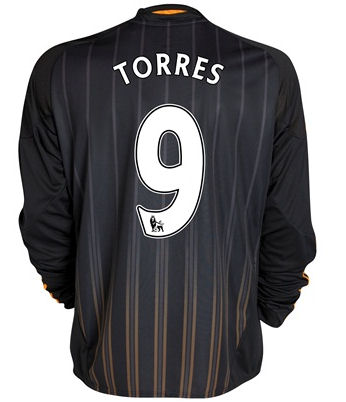 2010-11 Chelsea Long Sleeve torres chelsea shirt. 2010-11 Chelsea Long Sleeve