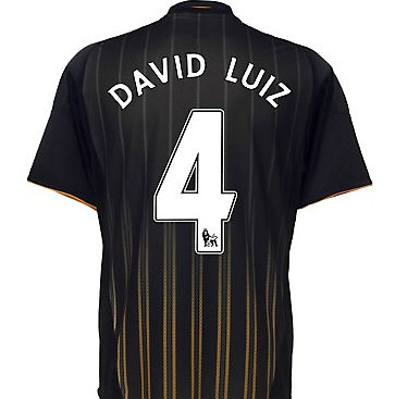 2010-11 Chelsea Away Shirt (David Luiz 4)