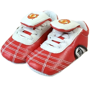 Manchester United FC Baby Strap Shoes (6-9 Months)