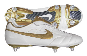 Air Legend SG Football Boots White - Gold