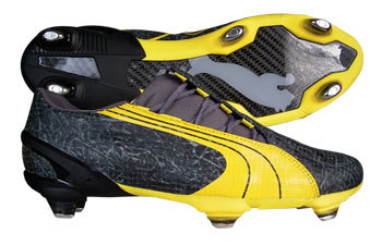 V1-06 SG Football Boots Anthracite / Yellow
