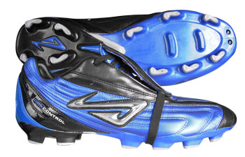 Nine Pincer FG Football Boots Black / Sky Blue
