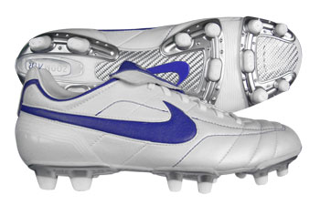 Air Legend Moulded FG Football Boots White - Varsity Royal