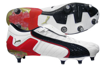 V-Konstrukt SG Football Boots White - Graphite - Red