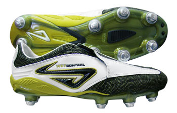 Flare SG Football Boots Black / White / Gold