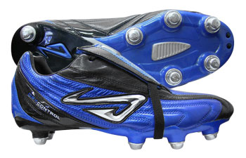 Nine Pincer SG Football Boots Black/Blue