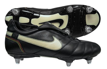 Tiempo Brasileiro Ronaldiniho SG Football Boots Blk / Gold